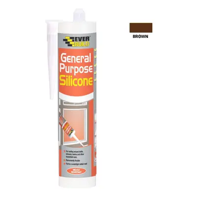 Everbuild General Purpose Sil Brown C3