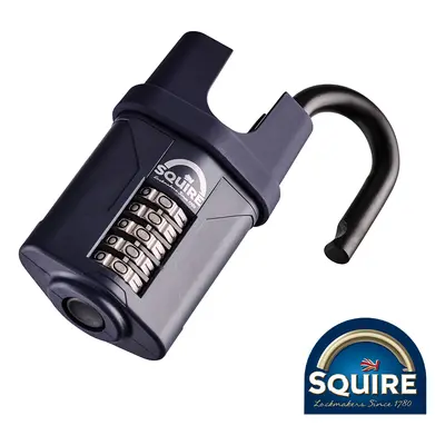 Squire SQR701744 Combination Padlock - Steel Closed Shackle - Cp60Cs 60Mm Blister Pack 1