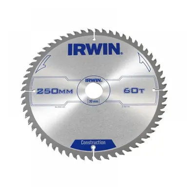 Irwin® 1907700 General Purpose Table & Mitre Saw Blade 250 X 30Mm X 60T Atb