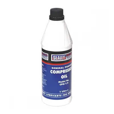 Sealey CPO1S Compressor Oil 1L