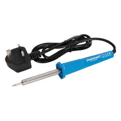 Silverline 643115 Soldering Iron 25W 25W Uk Each 1