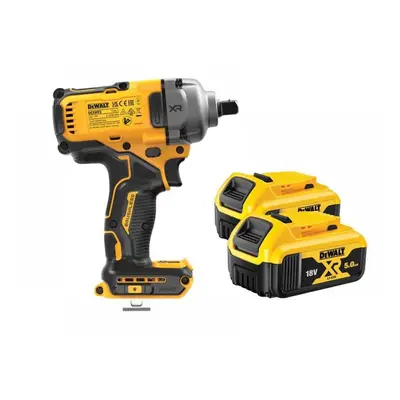 Dewalt DCF892P2T-GB Dcf892P2T Xr Bl High Torque 1/2In Impact Wrench 18V 2 X 5.0Ah Li-Ion