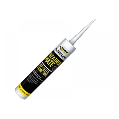 Everbuild Sika 489692 Weather Mate Multi-Use Gap Filler & Adhesive White 295Ml