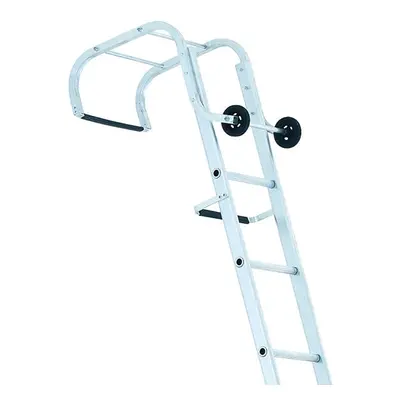 Zarges 100651 Industrial Roof Ladder 1-Part 15 Rungs 4.95M