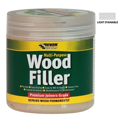 Everbuild Mp Wood Filler Lt Stainable Gar0081 250Ml