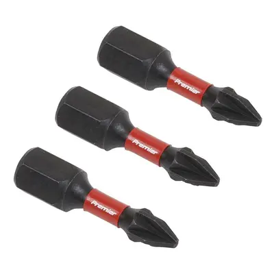 Sealey AK8207 Pozi #1 Impact Power Tool Bits 25Mm - 3Pc