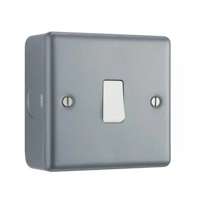 Masterplug MC512-01 Metal Clad 1-Gang 2-Way Light Switch