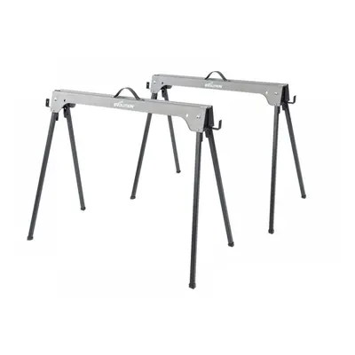 Evolution 005-0003 Metal Folding Sawhorse Stand (Twin Pack)