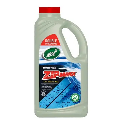 Turtle Wax Zip Wax 2 Car Wash & Wax Double Concentrate 1 Litre 54121