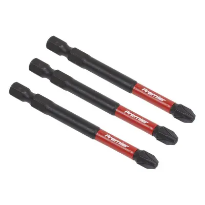 Sealey AK8259 Pozi #3 Impact Power Tool Bits 75Mm - 3Pc