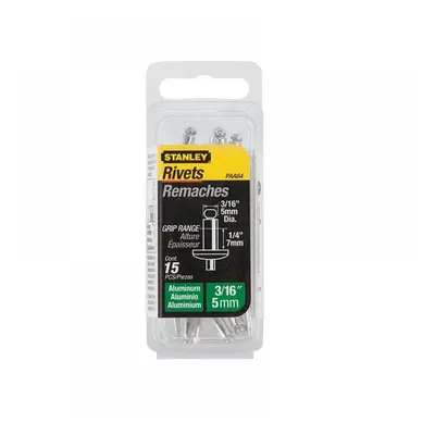 Stanley® 1-PAA64T 1-Paa64 Aluminium Rivets Medium 5 X 7Mm Pack Of 15