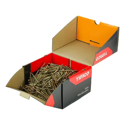 Timco 50080SOLOIND Solo Woodscrew Industry Pack 5.0 X 80 Box 1000