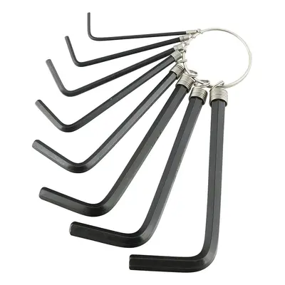 Timco Hex Key Keyring Set Bag 8 468219