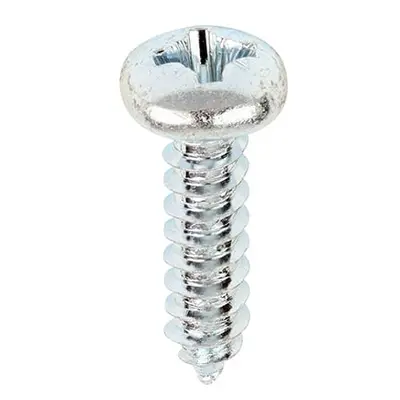 Timco Self-Tapping Screws - Pz - Pan - Zinc Box 200 00858CPAZS