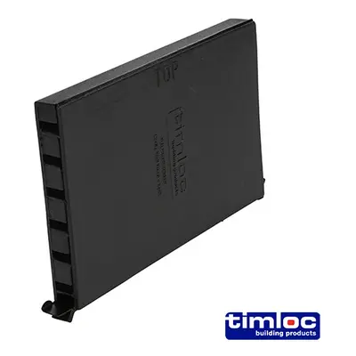 Timloc LOC1143BL Cavity Wall Weep Vent - Black - 1143Bl 65 X 10 X 100 Box 50