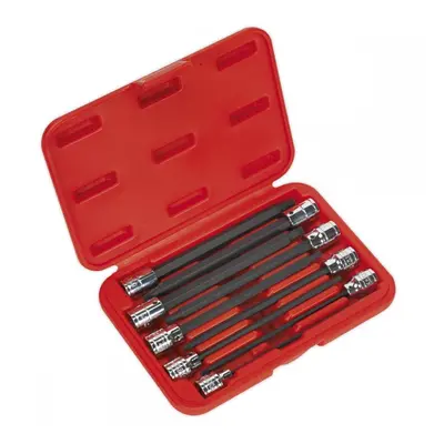 Sealey AK62261 Trx-Star* Socket Bit Set 9Pc 3/8inSq Drive 150Mm