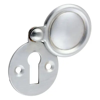 Timco Pair Of Traditional Pattern Escutcheon - Satin Chrome TIMpac 1 200348P