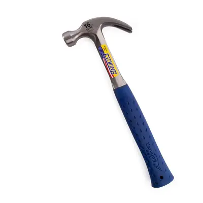 Estwing E3/16C Curved Claw Hammer With Vinyl Grip 16Oz