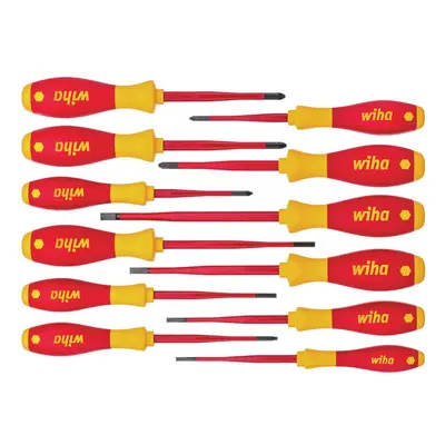 Wiha 41003 Softfinish® Electric Slimfix Screwdriver Set 12 Piece