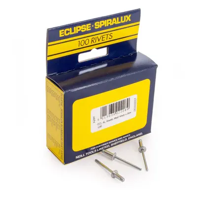 Eclipse A24M Aluminium Rivets Medium 4Mm - Box Of 100