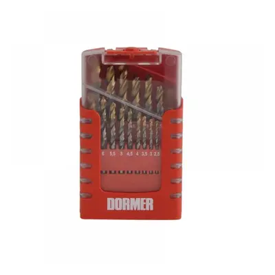 Dormer A0897201 A095 Compact Set Hss Tin Drill Set Of 19 1.0-10 X 0.5Mm