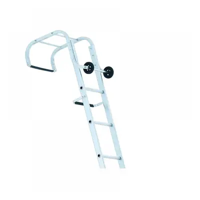 Zarges 100641 Industrial Roof Ladder 1-Part 12 Rungs 4.05M