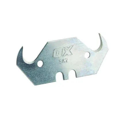 Ox Tools OX-P222510 Ox Pro 10 Pack Heavy Duty Hooked Knife Blades & Dispenser EA