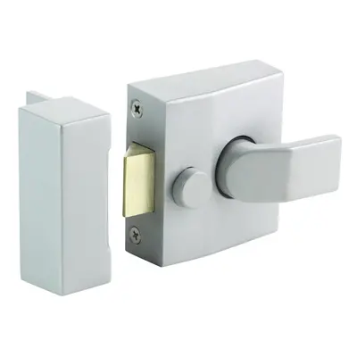 Timco Narrow Style Nightlatch - Silver Box 1 765695