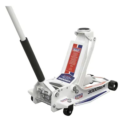 Sealey 3000SER Trolley Jack 3 Tonne Low Profile Rocket Lift