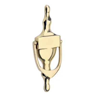 Timco Urn Pattern Door Knocker - Polished Brass TIMbag 1 200968P