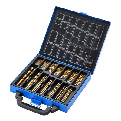 Draper Hss Titanium Nitride Coated Drill Bit Set (99 Piece) Pk 1 08887