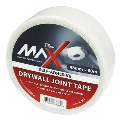 Timco 4890DJT Drywall Joint Tape 90M X 48Mm Roll 1