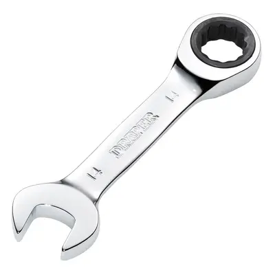 Draper Hi-Torq® Metric Stubby Ratchet Combination Spanner 14Mm each 1 27895