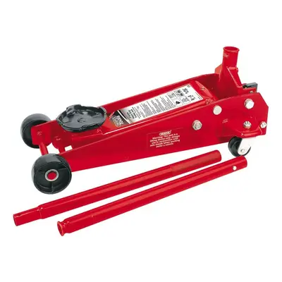 Draper 60977 Heavy Duty Garage Trolley Jack 3 Tonne Red each