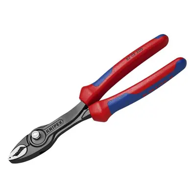 Knipex 82 02 200 SB Twingrip Slip Joint Pliers Multi-Component Grip 200Mm