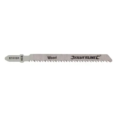 Silverline 233425 Jigsaw Blades For Wood 5Pk St101Br Each 5