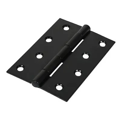 Timco Plain Butt Hinge - Fixed Pin (1838) - Black TIMbag 1 434401P