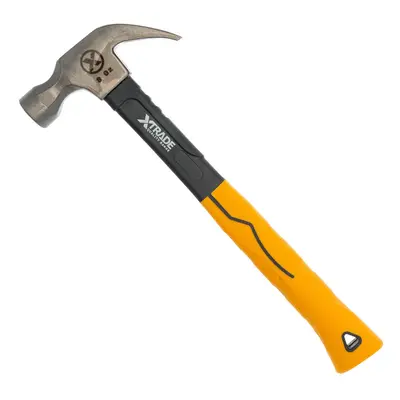 Xtrade X0900085 Claw Hammer With Fibreglass Handle 8Oz