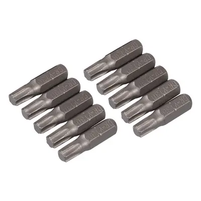 Silverline 486941 T30 Cr-V Screwdriver Bits 10Pk T30 Each 10