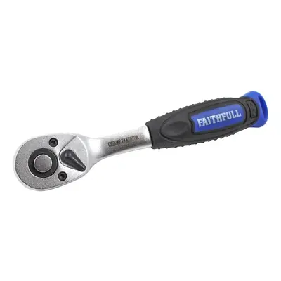 Faithfull 1/4In Drive Quick Release Ratchet Handle