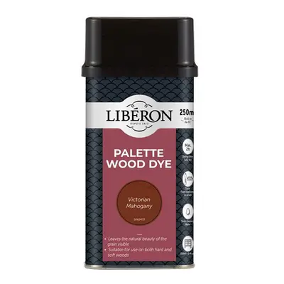 Liberon 126735 Palette Wood Dye Victoria Mahogany 250Ml