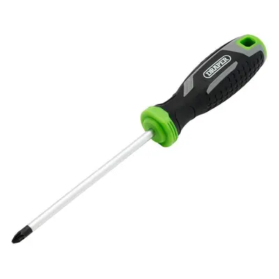 Draper Pozi Soft Grip Screwdriver Pz2 X 125Mm Pk 1 13372