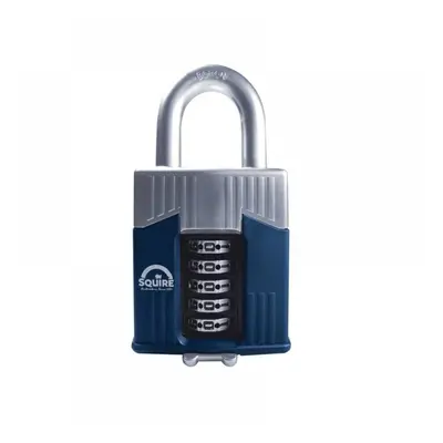 Squire WARRIOR COMBI 65 Warrior High-Security Open Shackle Combination Padlock 65Mm