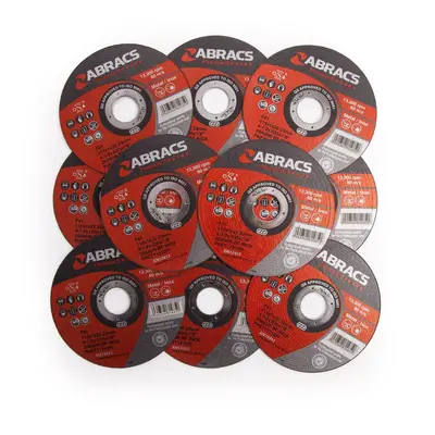 Abracs Phoenix Extra Thin Metal Cutting Disc 115Mm X 1Mm (10 Pack)