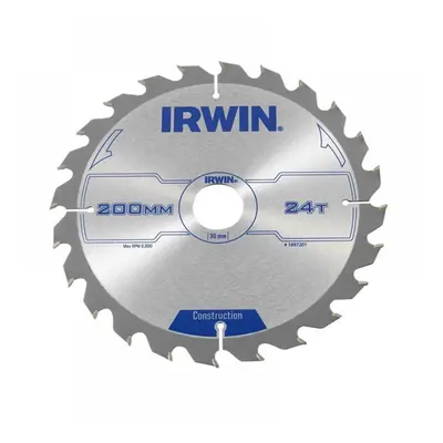 Irwin® 1897201 Construction Circular Saw Blade 200 X 30Mm X 24T Atb