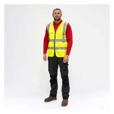 Timco Hi-Visibility Executive Vest - Yellow Bag 1 HVEV3XL