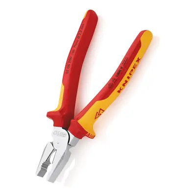 Knipex 0206200Sb High Leverage Combination Pliers Vde 1000V 200Mm