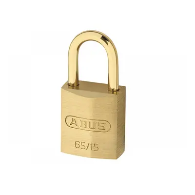 Abus Mechanical 35146 65Mb/15Mm Solid Brass Padlock Carded