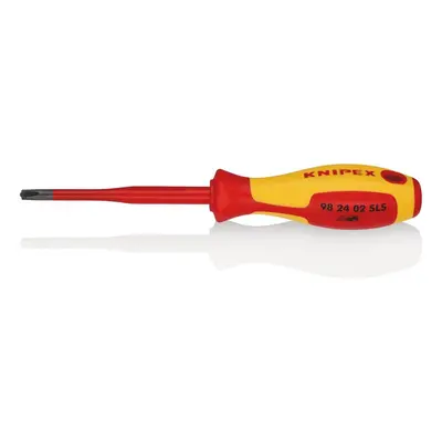 Knipex 98 24 02 Sls Vde Insulated Plus/Minus Screwdriver Ph/S2 X 100Mm each 1 28056