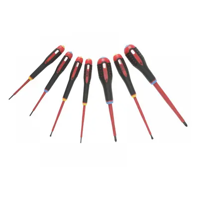 Bahco BE-9888S Be-9888S Ergo™ Vde Insulated Screwdriver Set 7 Piece